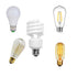 Modern Mid-Century Gold Clear Glass Ceiling Lights Brass